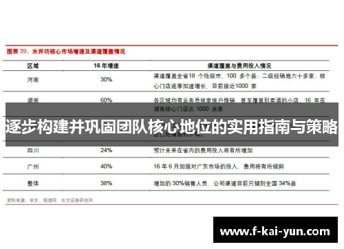 逐步构建并巩固团队核心地位的实用指南与策略