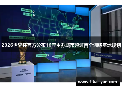 2026世界杯官方公布16座主办城市超过百个训练基地规划